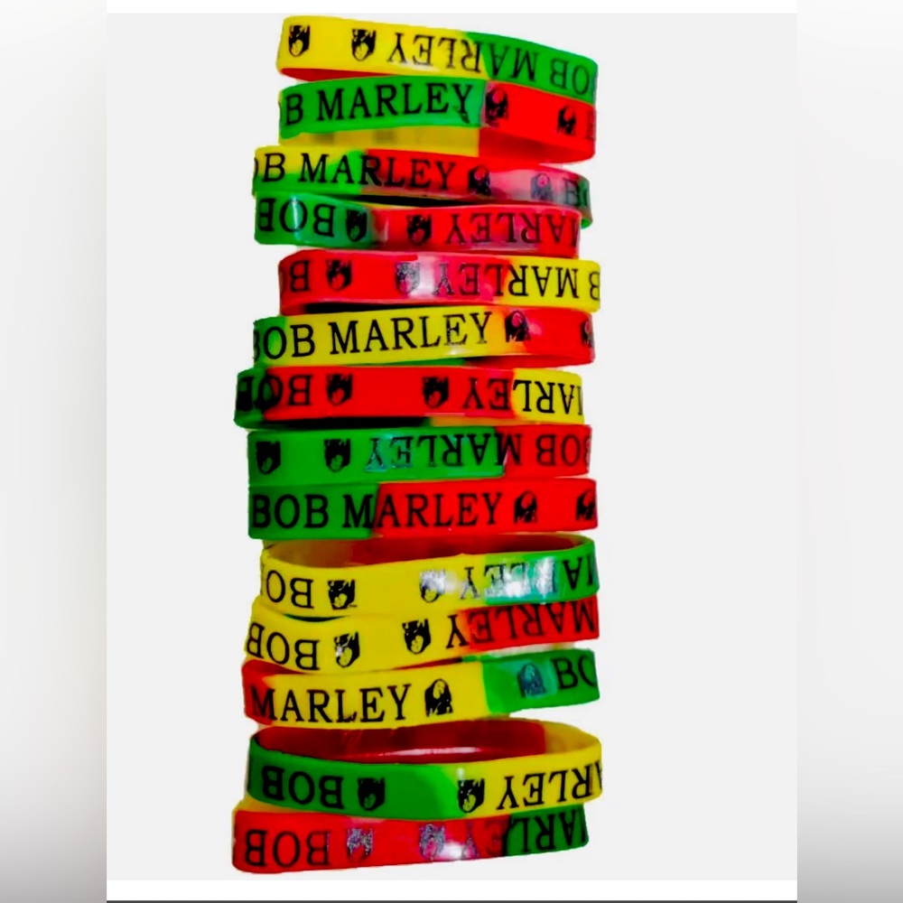 Bob Marley silicone bracelet